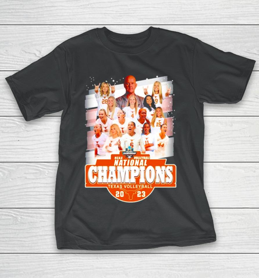 Texas Volleyball Women’s Team Ncaa Volleyball National Champions 2023 T-Shirt