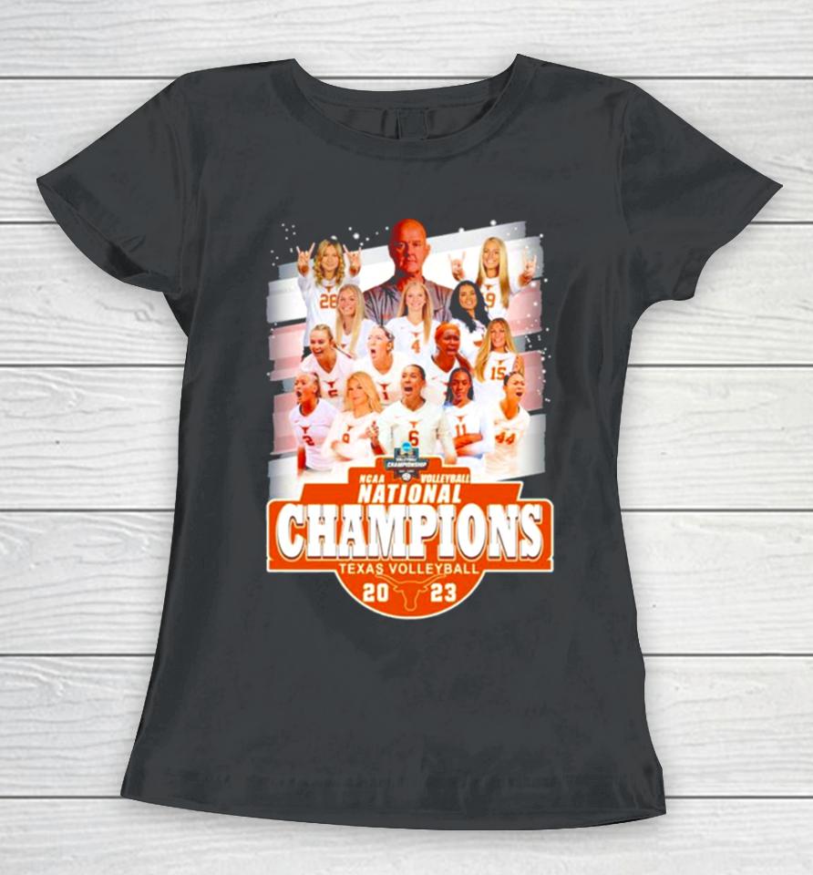 Texas Volleyball Women’s Team Ncaa Volleyball National Champions 2023 Women T-Shirt