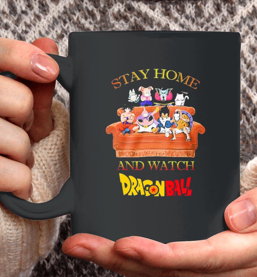 Thank You Akira Toriyama Stay Home And Watch Dragon Ball Coffee Mug