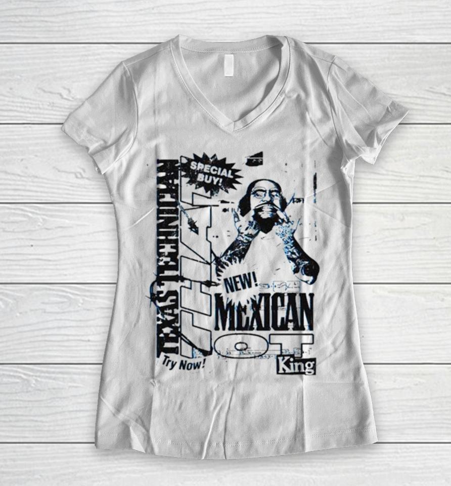That Mexican Outta Texas Special Buy Women V-Neck T-Shirt