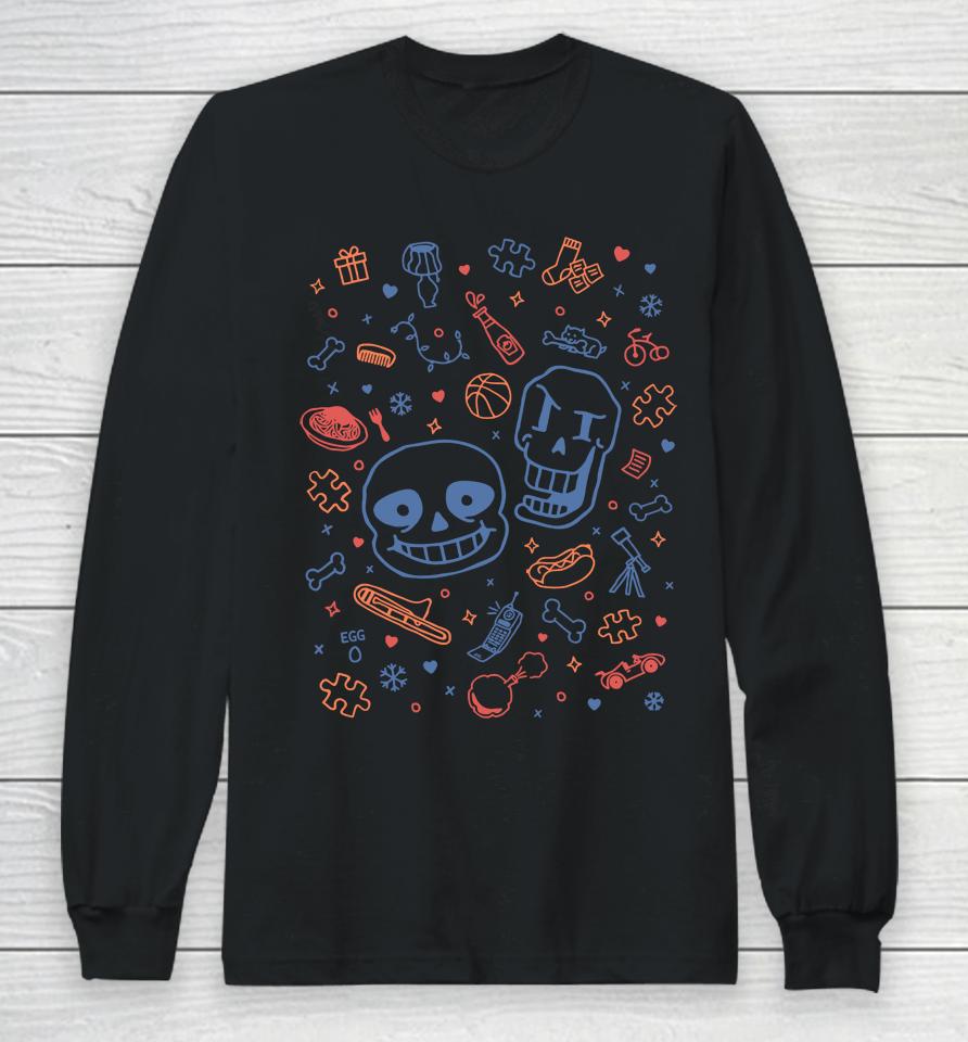 That Shirt With Sans Papyrus On It Long Sleeve T-Shirt