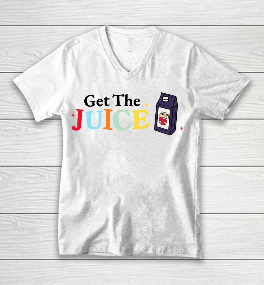 That5Headguy Get The Juice Unisex V-Neck T-Shirt