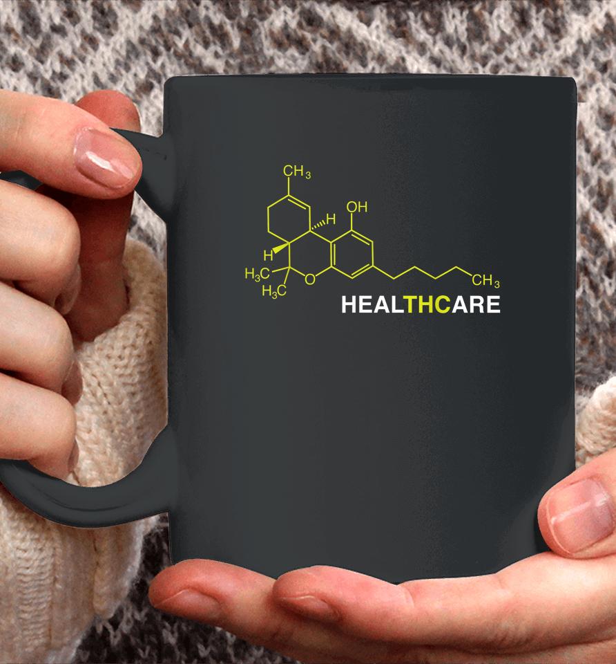 Thc Healthcare Cannabis Medical Marijuana Coffee Mug