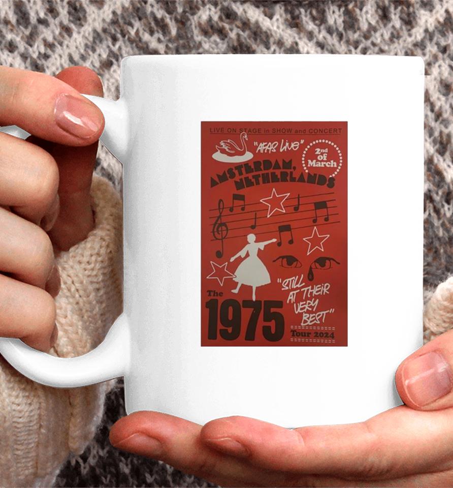 The 1975 Still At Their Very Best Tour Mar 2 2024 Afas Live Amsterdam, Netherlands Coffee Mug