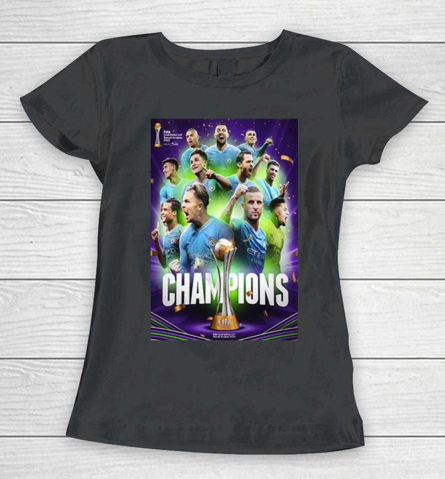 The 2023 Fifa Club World Cup Champions Are Manchester City Women T-Shirt