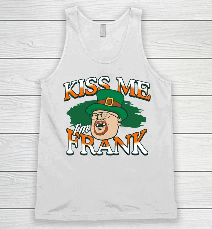 The 2024 St. Patrick’s Day Kiss Me I'm Frank Unisex Tank Top