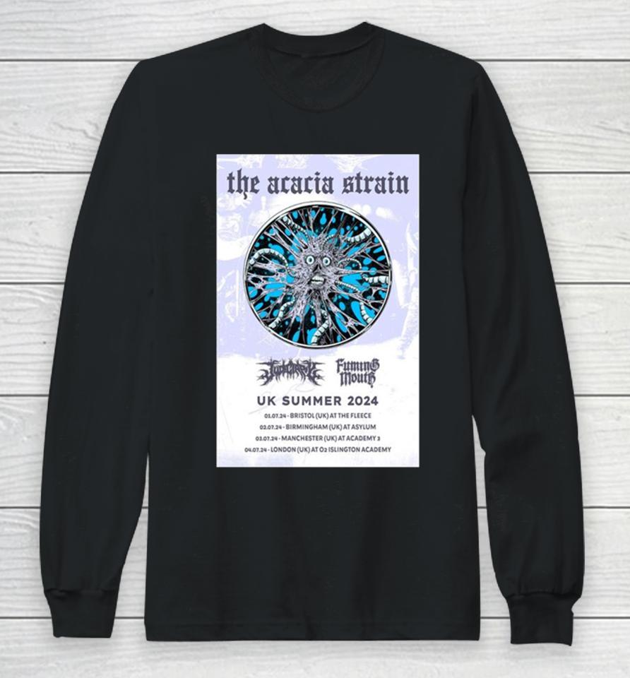 The Acacia Strain Uk Summer Tour 2024 Long Sleeve T-Shirt