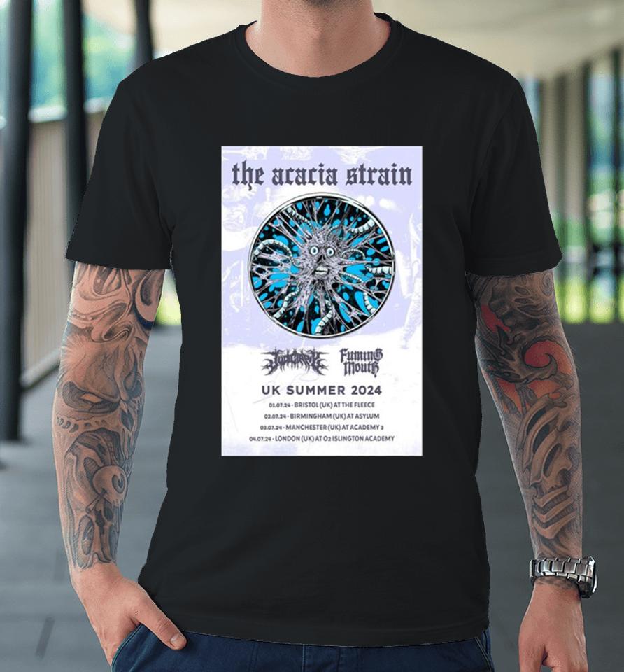 The Acacia Strain Uk Summer Tour 2024 Premium T-Shirt