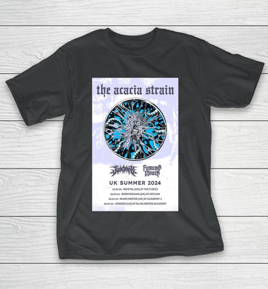 The Acacia Strain Uk Summer Tour 2024 T-Shirt