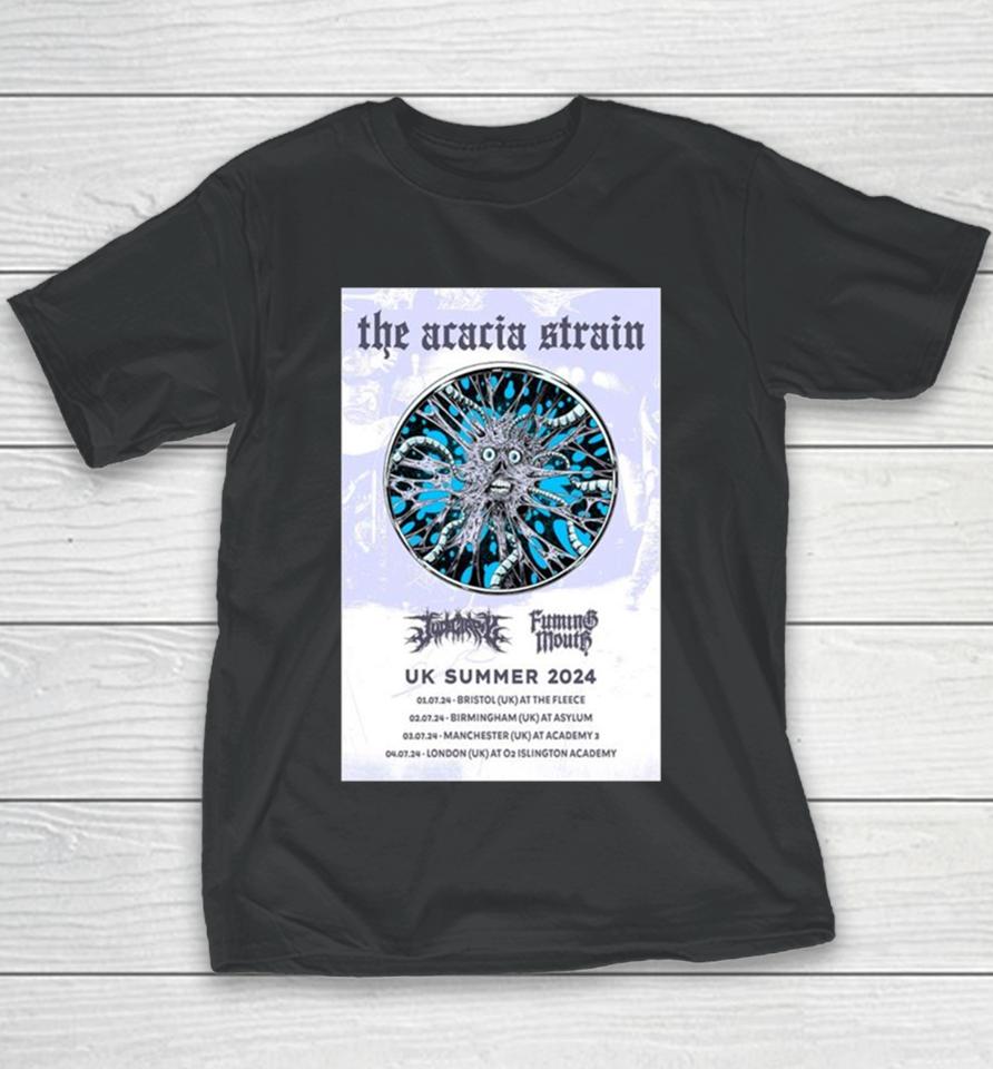 The Acacia Strain Uk Summer Tour 2024 Youth T-Shirt