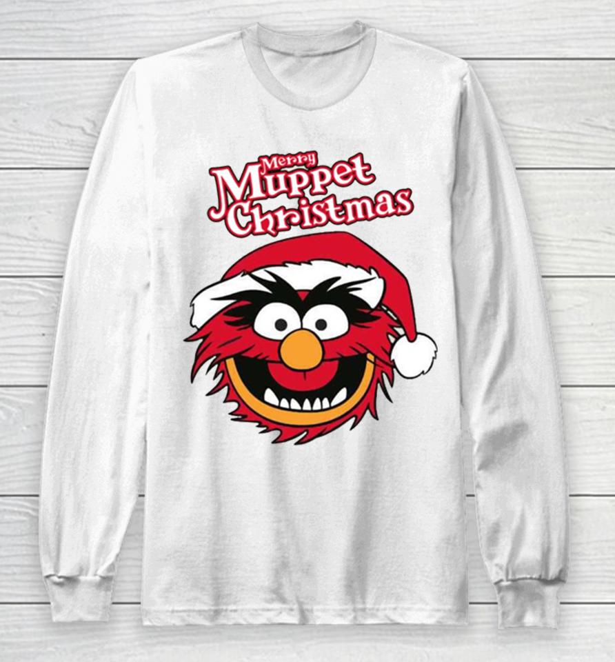 The Animal Muppets Merry Christmas Long Sleeve T-Shirt
