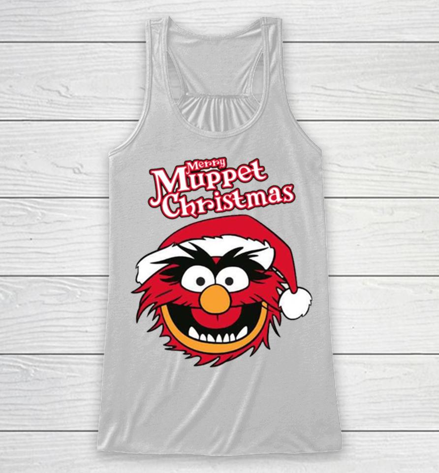 The Animal Muppets Merry Christmas Racerback Tank
