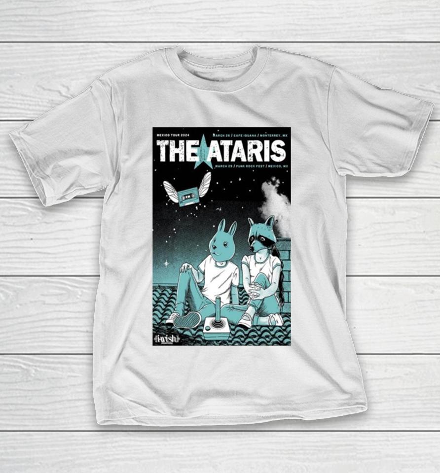 The Ataris March 29 2024 Punk Rock Fest Mexico Mx T-Shirt