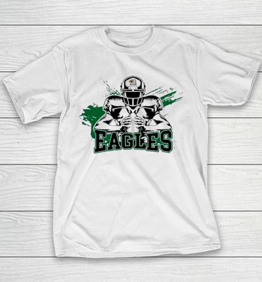 The Ball Proud Eagles Football Player Youth T-Shirt