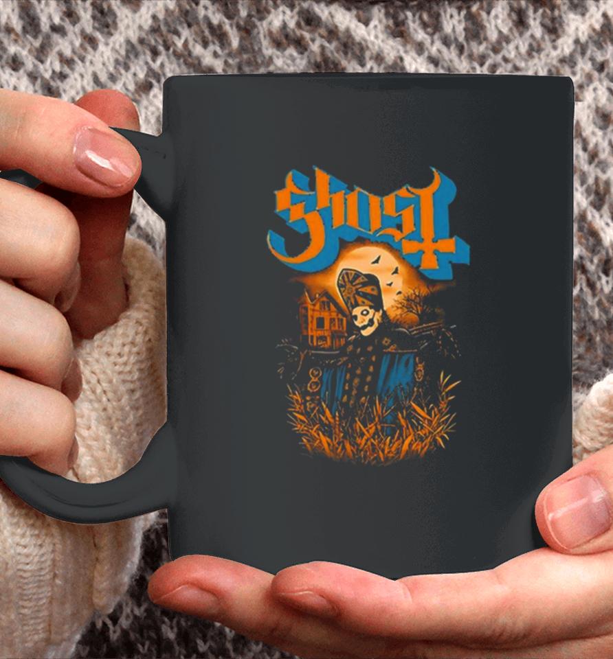 The Band Ghost Scarecrow Halloween 2024 Coffee Mug