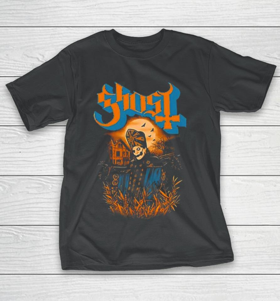 The Band Ghost Scarecrow Halloween 2024 T-Shirt
