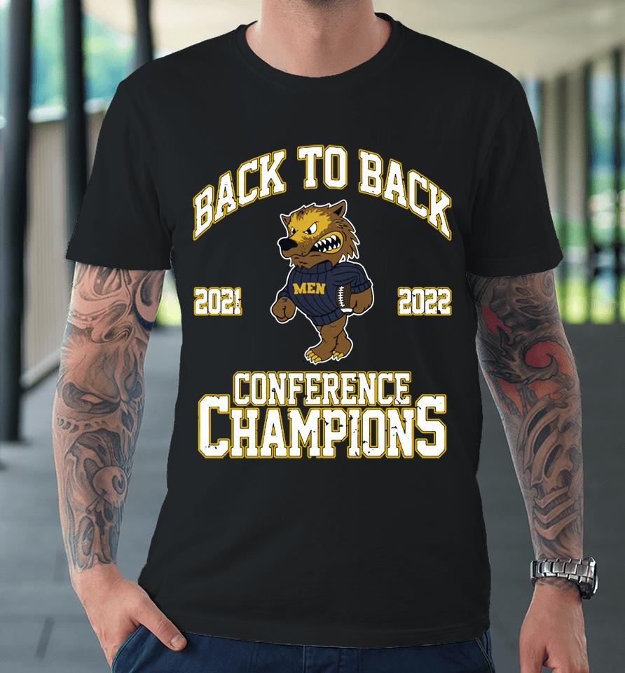 The Barstool Sports Men Back To Back Conference Champions Premium T-Shirt