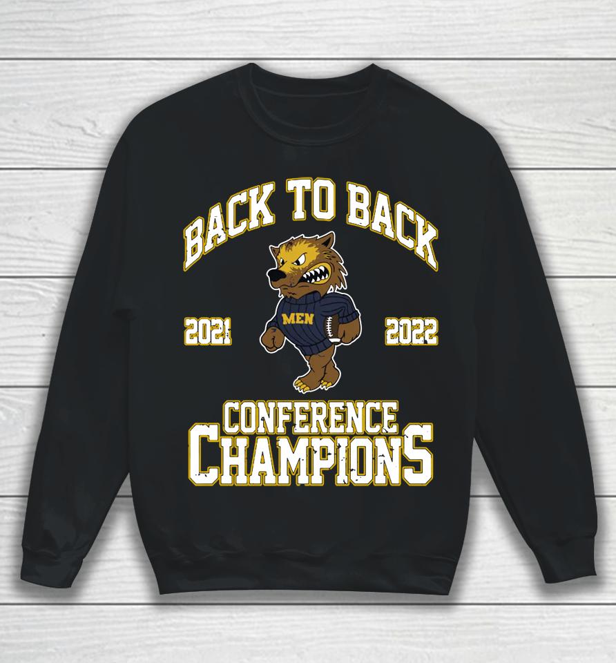 The Barstool Sports Men Back To Back Conference Champions Sweatshirt