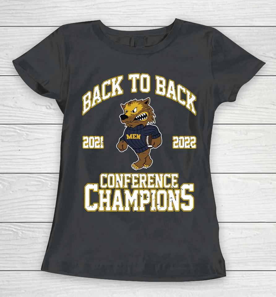 The Barstool Sports Men Back To Back Conference Champions Women T-Shirt