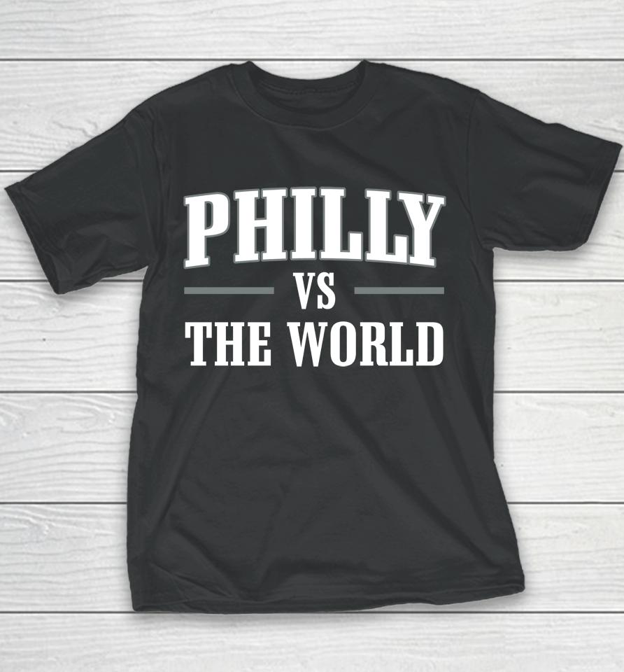 The Barstool Sports Store Philly Vs The World Youth T-Shirt