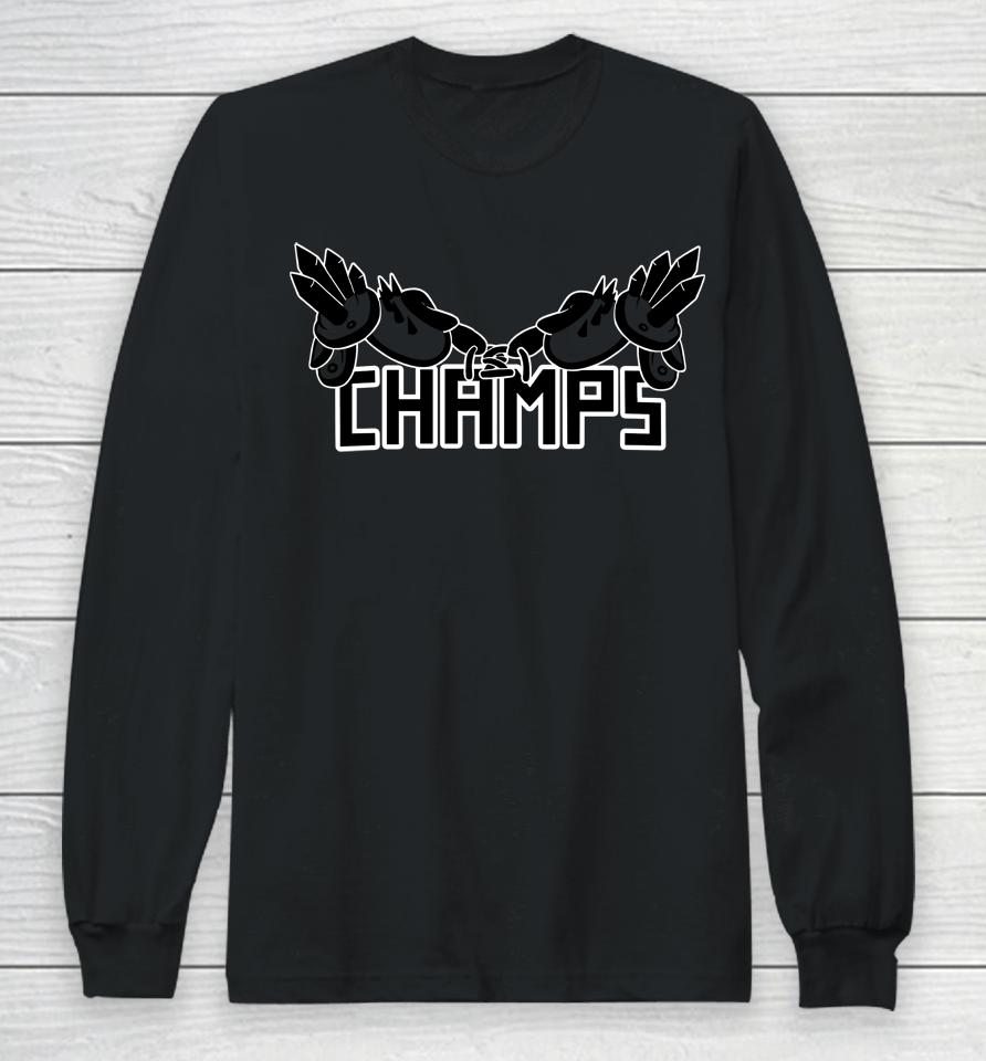 The Barstool Sports Store Spiked Champs Long Sleeve T-Shirt