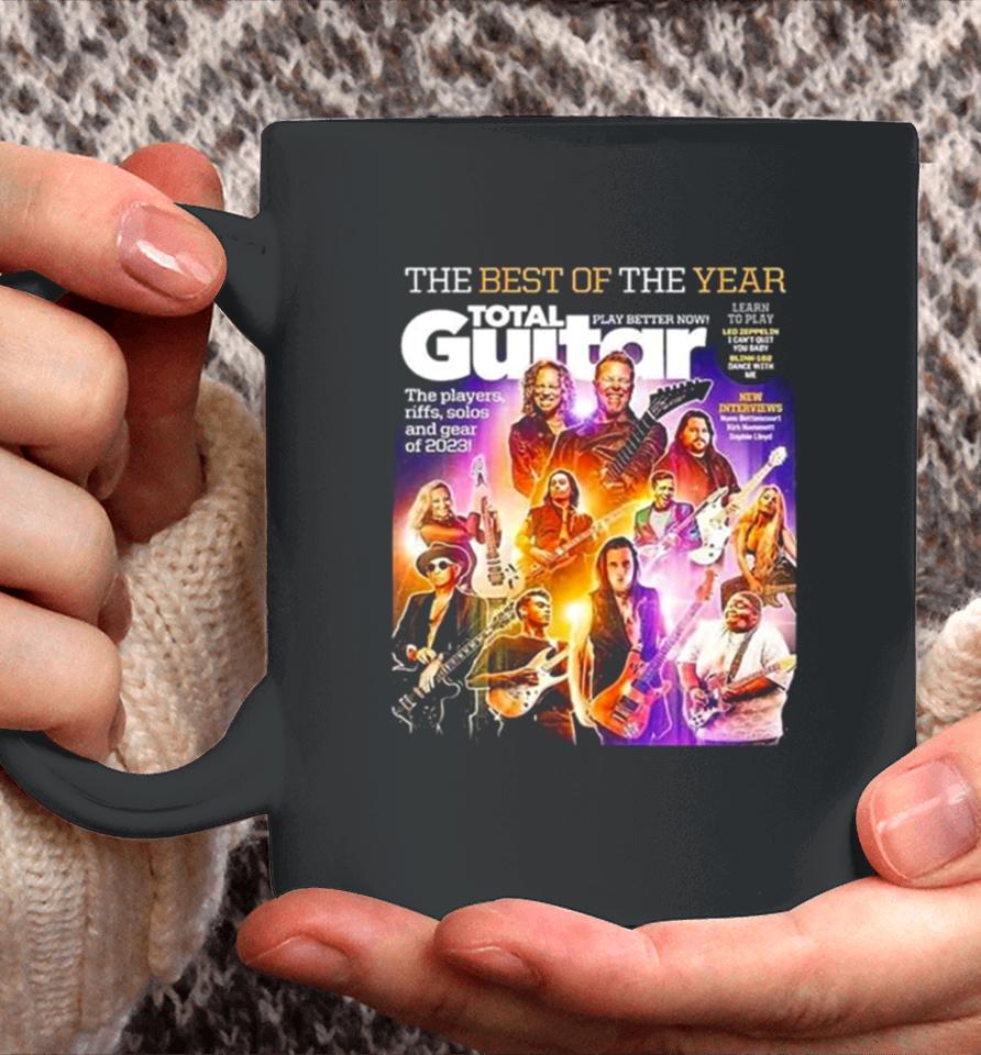 The Best Of The Year Total Guitar Edition 379 With All The Best Of 2023 Issue Cover Poster Coffee Mug