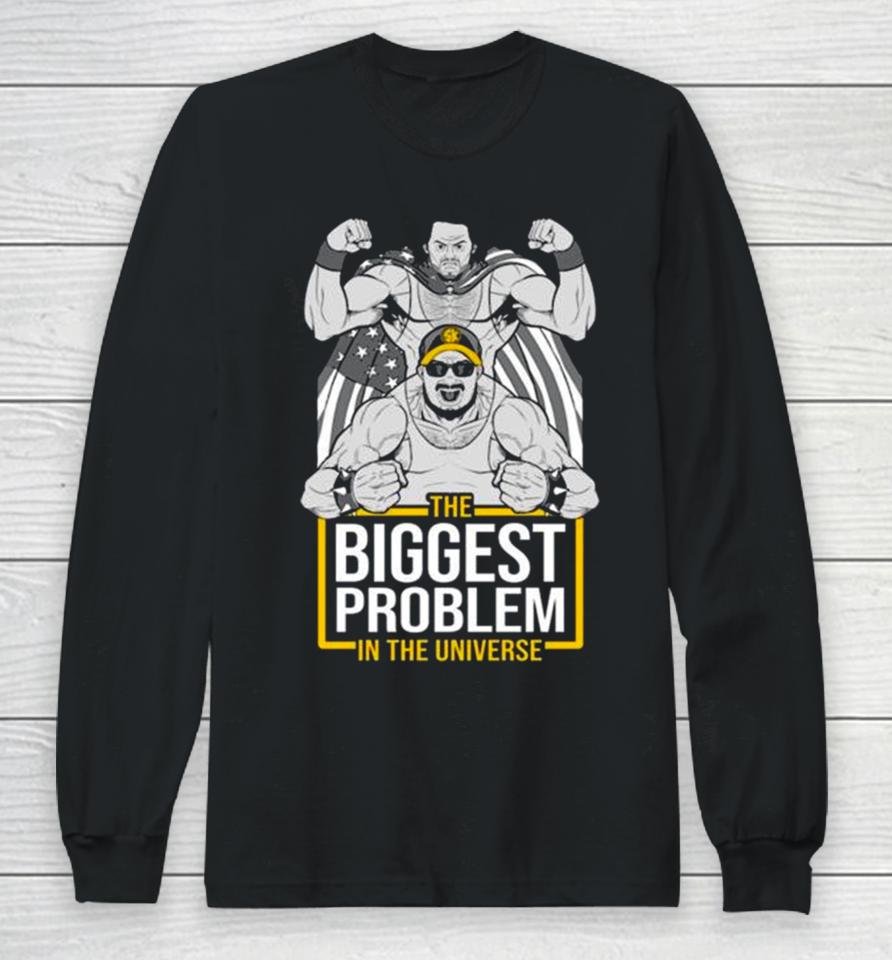 The Biggest Problem In The Universe American Flag T Long Sleeve T-Shirt