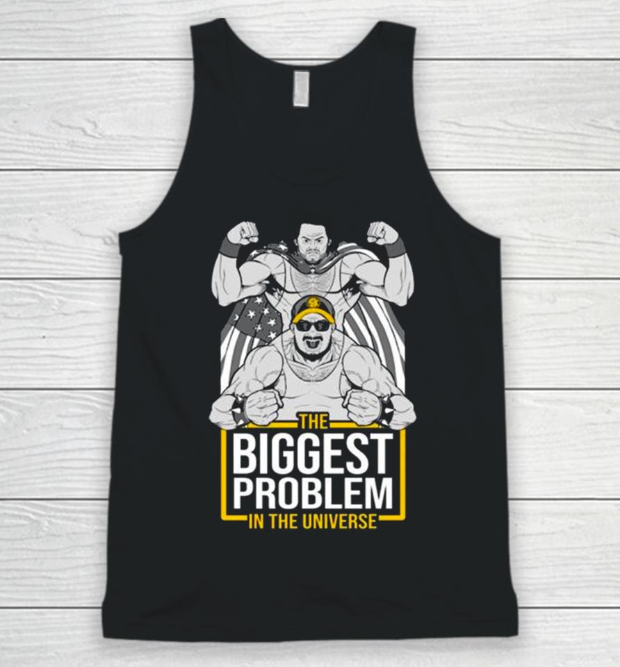 The Biggest Problem In The Universe American Flag T Unisex Tank Top