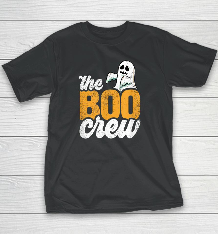 The Boo Crew Halloween Funny Youth T-Shirt