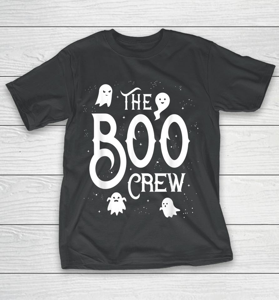 The Boo Crew Halloween Ghost Costume T-Shirt