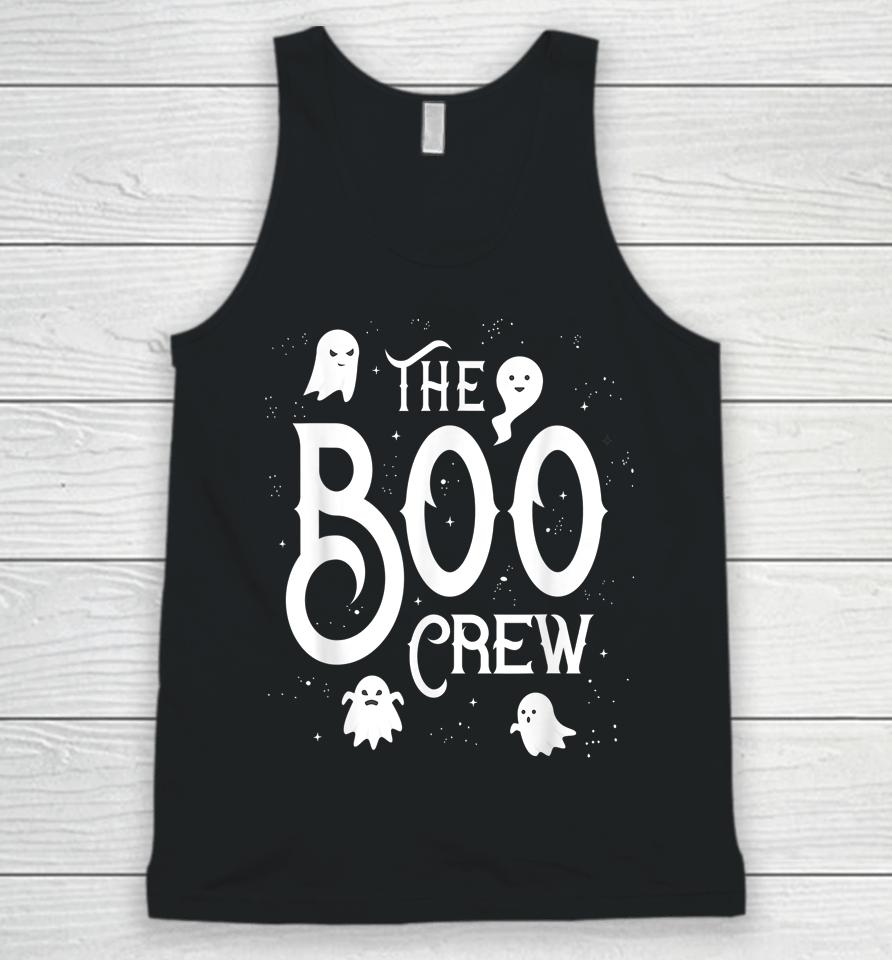 The Boo Crew Halloween Ghost Costume Unisex Tank Top