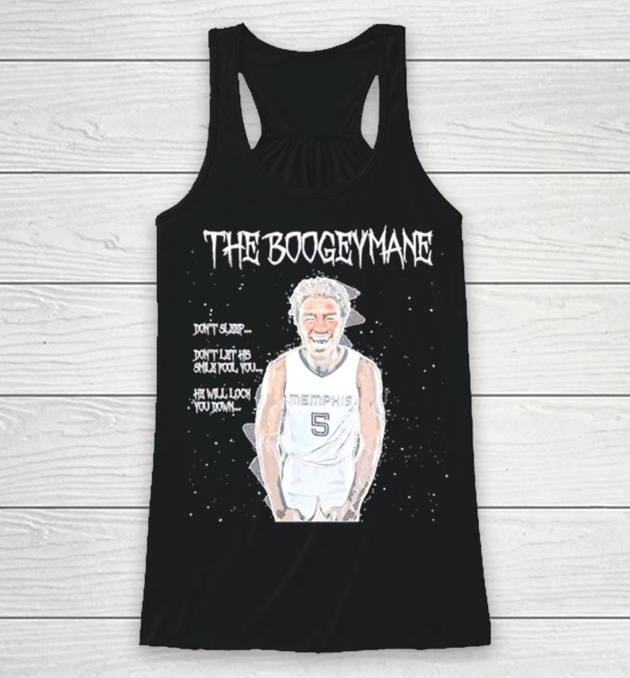 The Boogeymane Don’t Sleep Don’t Let His Smile Fool You Racerback Tank