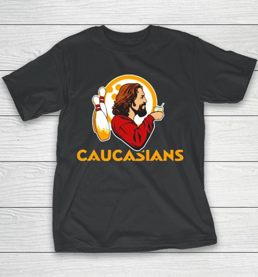 The Caucasians Bowling Logo Youth T-Shirt
