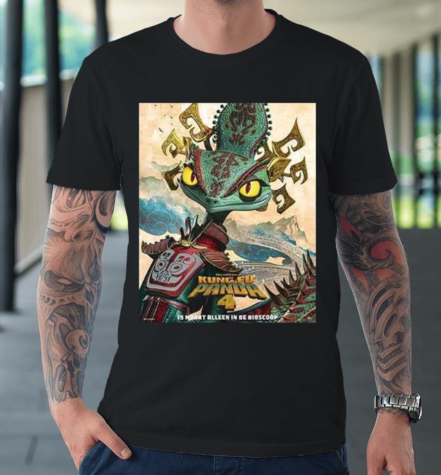 The Chameleon New Charater Posters For Kung Fu Panda 4 Releasing In Theateers On March 8 Premium T-Shirt