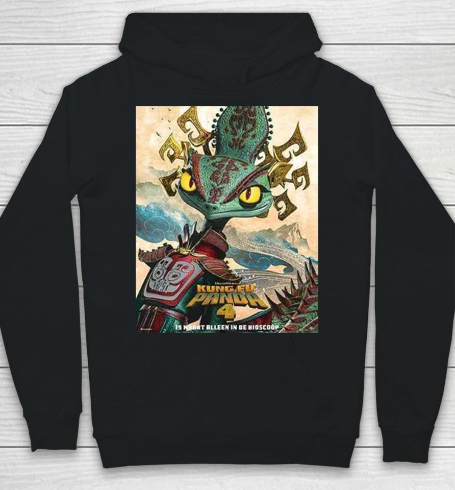 The Chameleon New Charater Posters For Kung Fu Panda 4 Releasing In Theateers On March 8 Hoodie