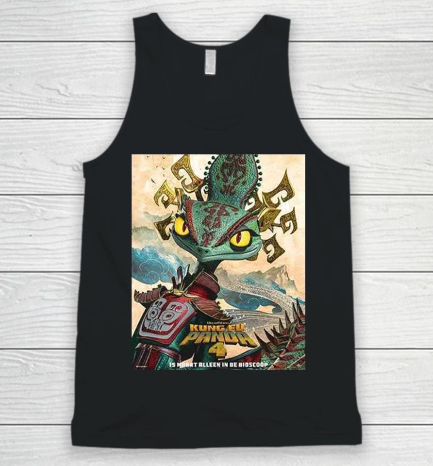 The Chameleon New Charater Posters For Kung Fu Panda 4 Releasing In Theateers On March 8 Unisex Tank Top
