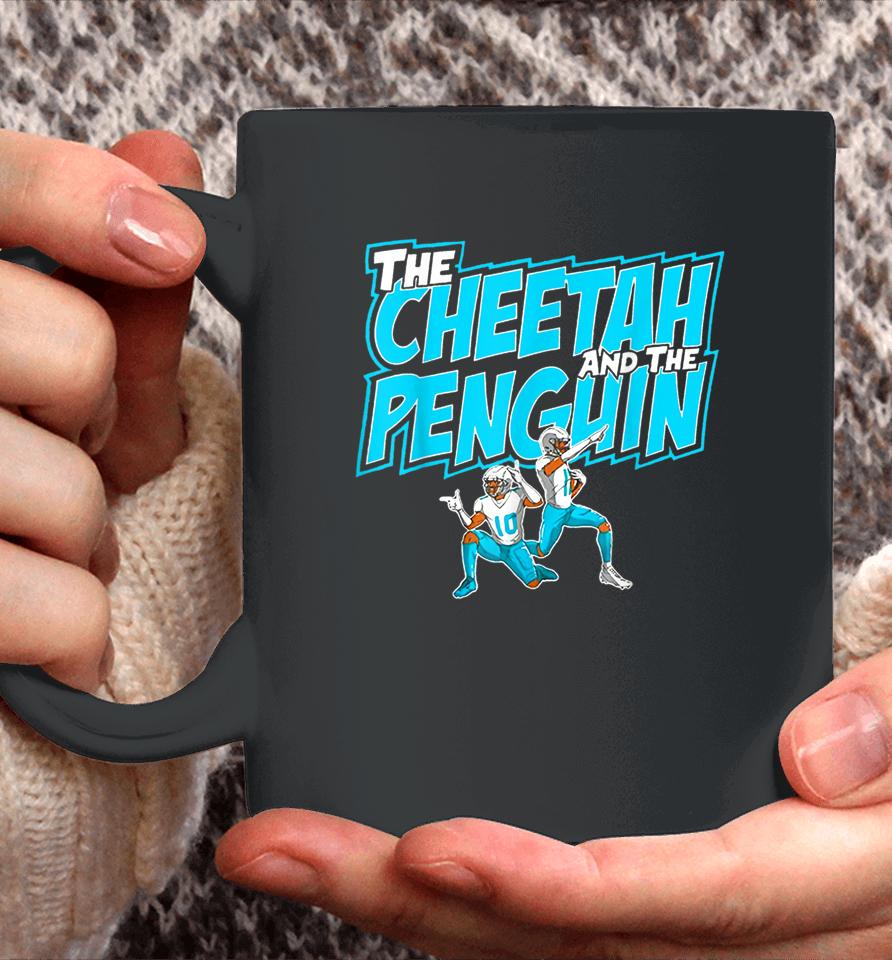 The Cheetah And The Penguin Coffee Mug