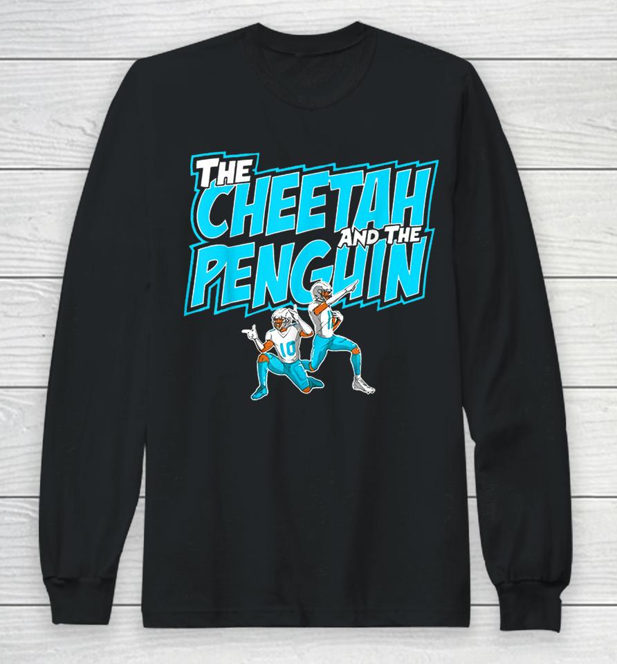 The Cheetah And The Penguin Long Sleeve T-Shirt