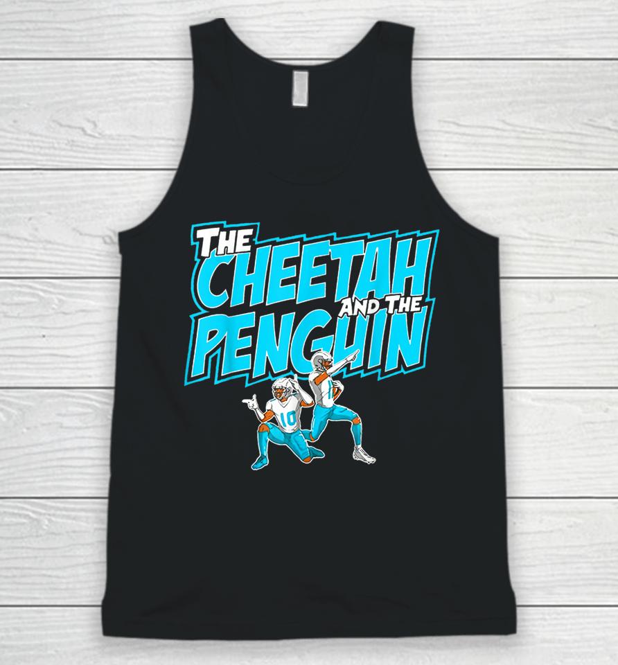 The Cheetah And The Penguin Unisex Tank Top