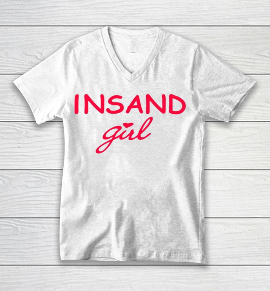 The Chosen One Insane Girl Unisex V-Neck T-Shirt