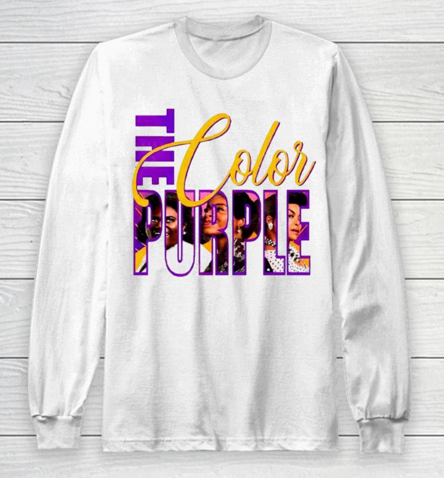 The Color Purple Movie 2023 Black Girl Magic Long Sleeve T-Shirt