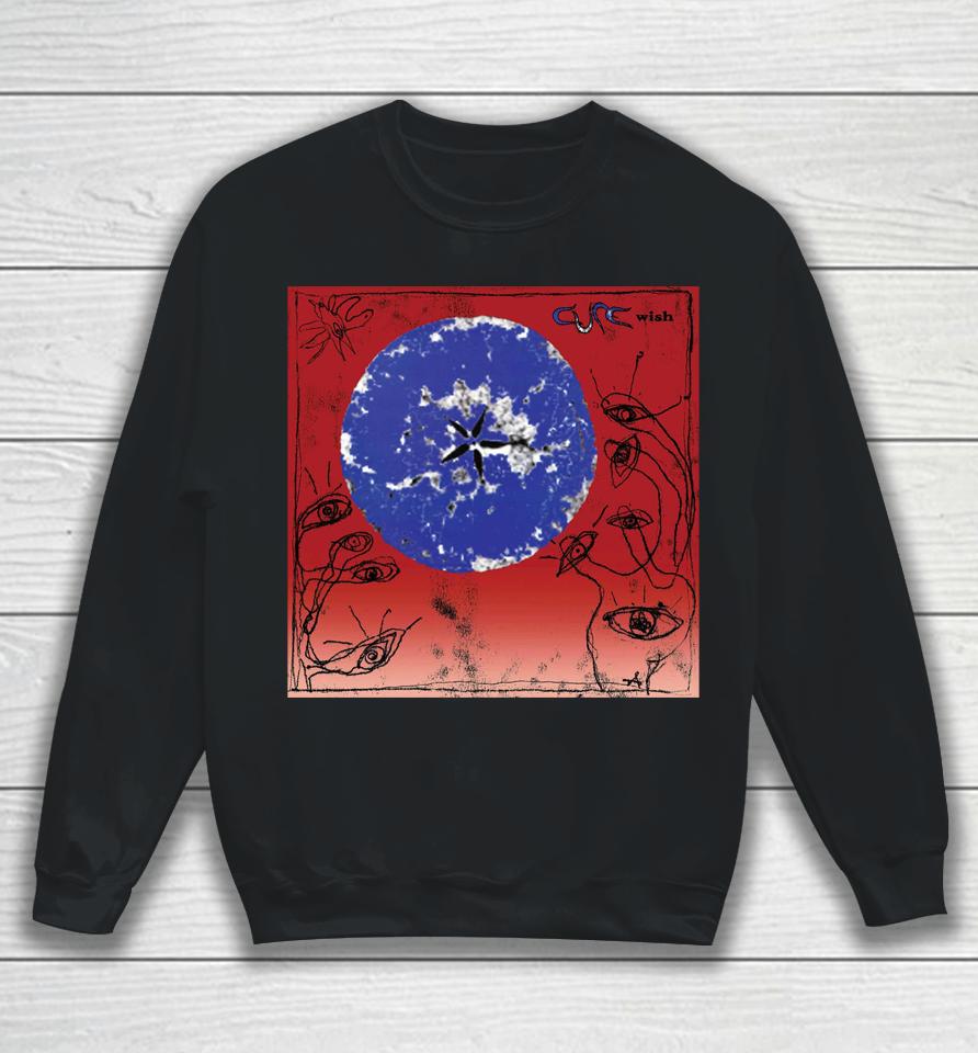 The Cure Merch Wish 30Th Album Sweatshirt