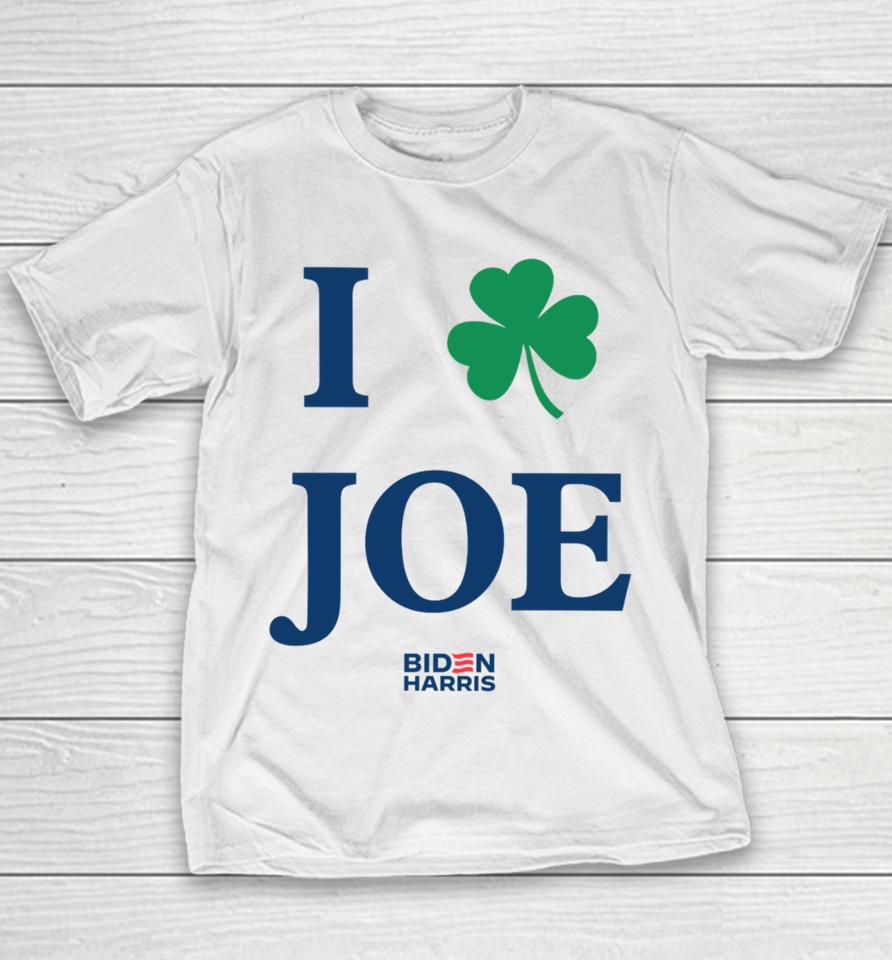 The Democrats Shamrock Joe Biden Youth T-Shirt
