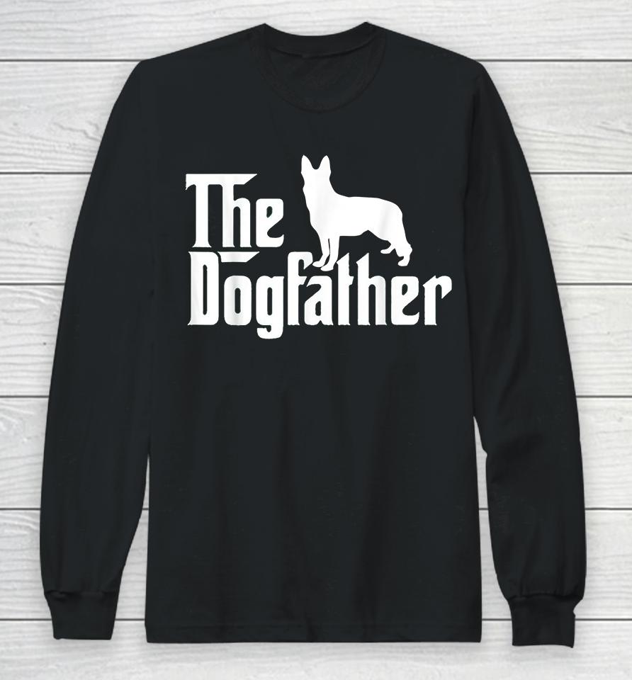 The Dogfather German Shepherd Long Sleeve T-Shirt