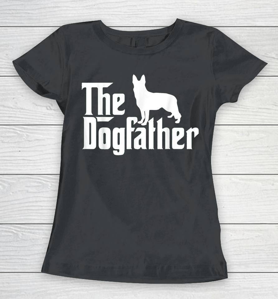 The Dogfather German Shepherd Women T-Shirt
