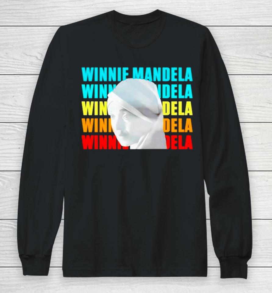 The Eff Deputy President Wearing Winnie Mandela Long Sleeve T-Shirt