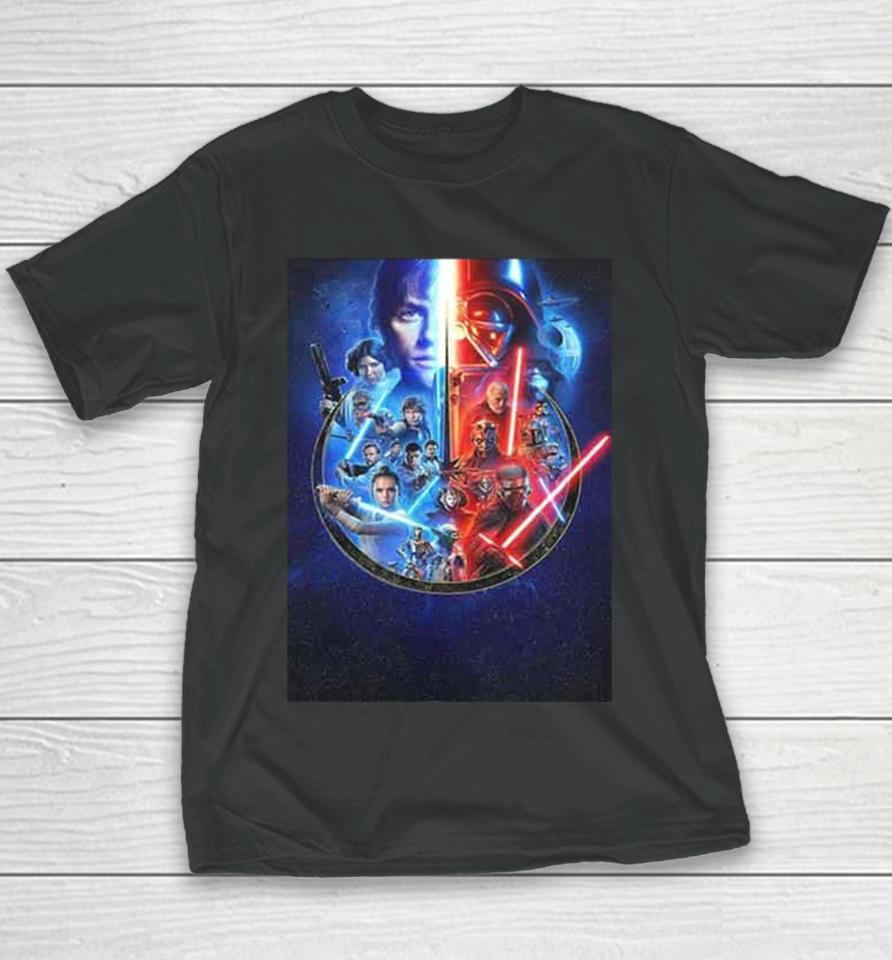 The Entire Skywalker Saga Will Be Re Released In Theaters On May 4Th 2024 Youth T-Shirt