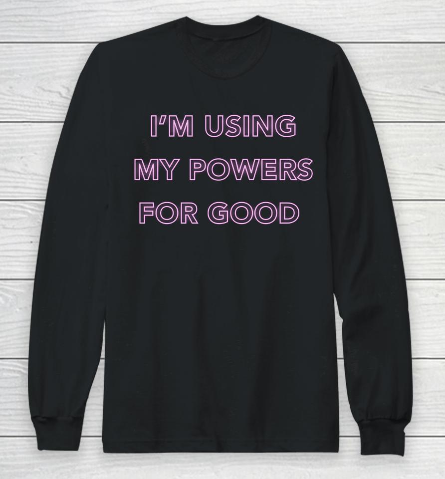 The Equalizer Powers For Good Long Sleeve T-Shirt
