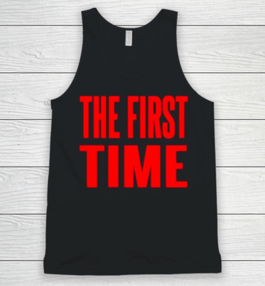The First Time Logo Unisex Tank Top