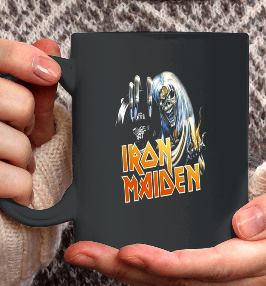 The Flexi Series Debut Of Death Metal Vets Jungle Rot Iron Maiden Coffee Mug